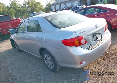 2009 Toyota Corolla Le из США, поврежденный, VIN JTDBL40E799020287